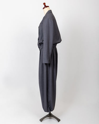 LAYAS - レイヤーズ OUTER DRESS BLOUSON JACKET - GRAY