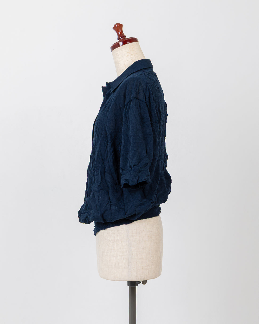 SIWA POLO KNIT - NAVY