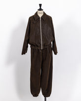 株式会社EUREKA OUTER SUEDE BLOUSON - BROWN