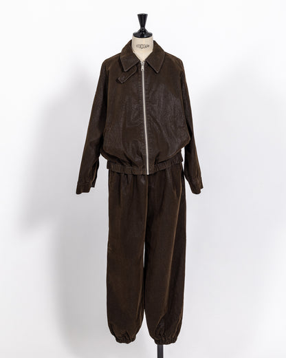 株式会社EUREKA OUTER SUEDE BLOUSON - BROWN