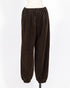 株式会社EUREKA BOTTOMS SUEDE PANT - BROWN