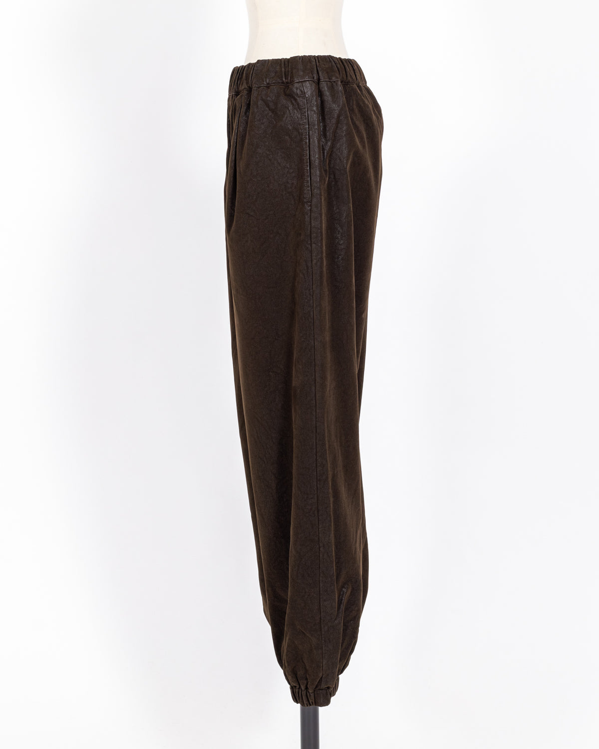 株式会社EUREKA BOTTOMS SUEDE PANT - BROWN