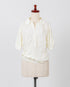 LAYAS - レイヤーズ TOPS SIWA POLO KNIT - WHITE