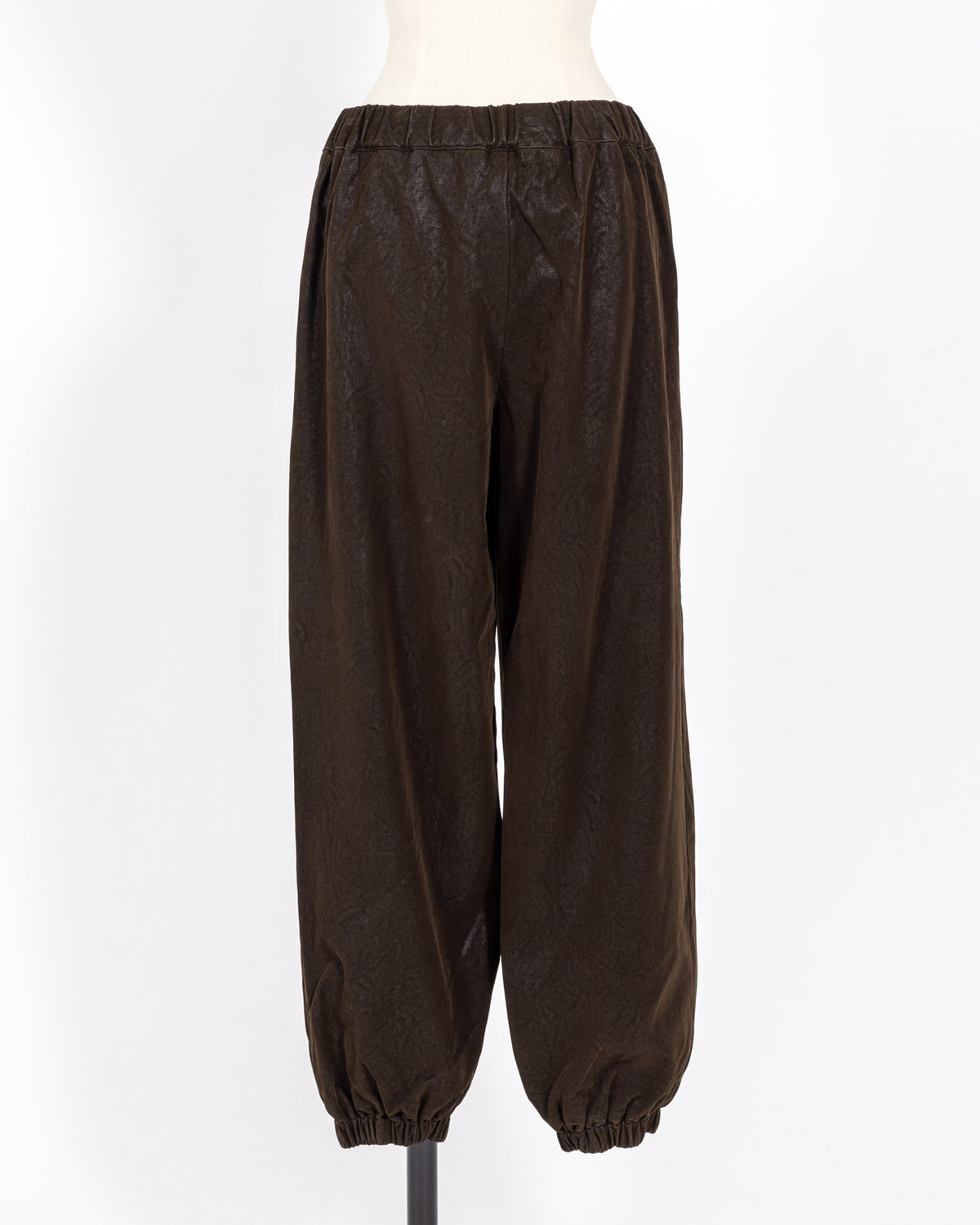 株式会社EUREKA BOTTOMS SUEDE PANT - BROWN