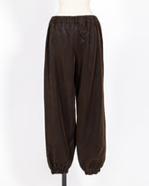株式会社EUREKA BOTTOMS SUEDE PANT - BROWN