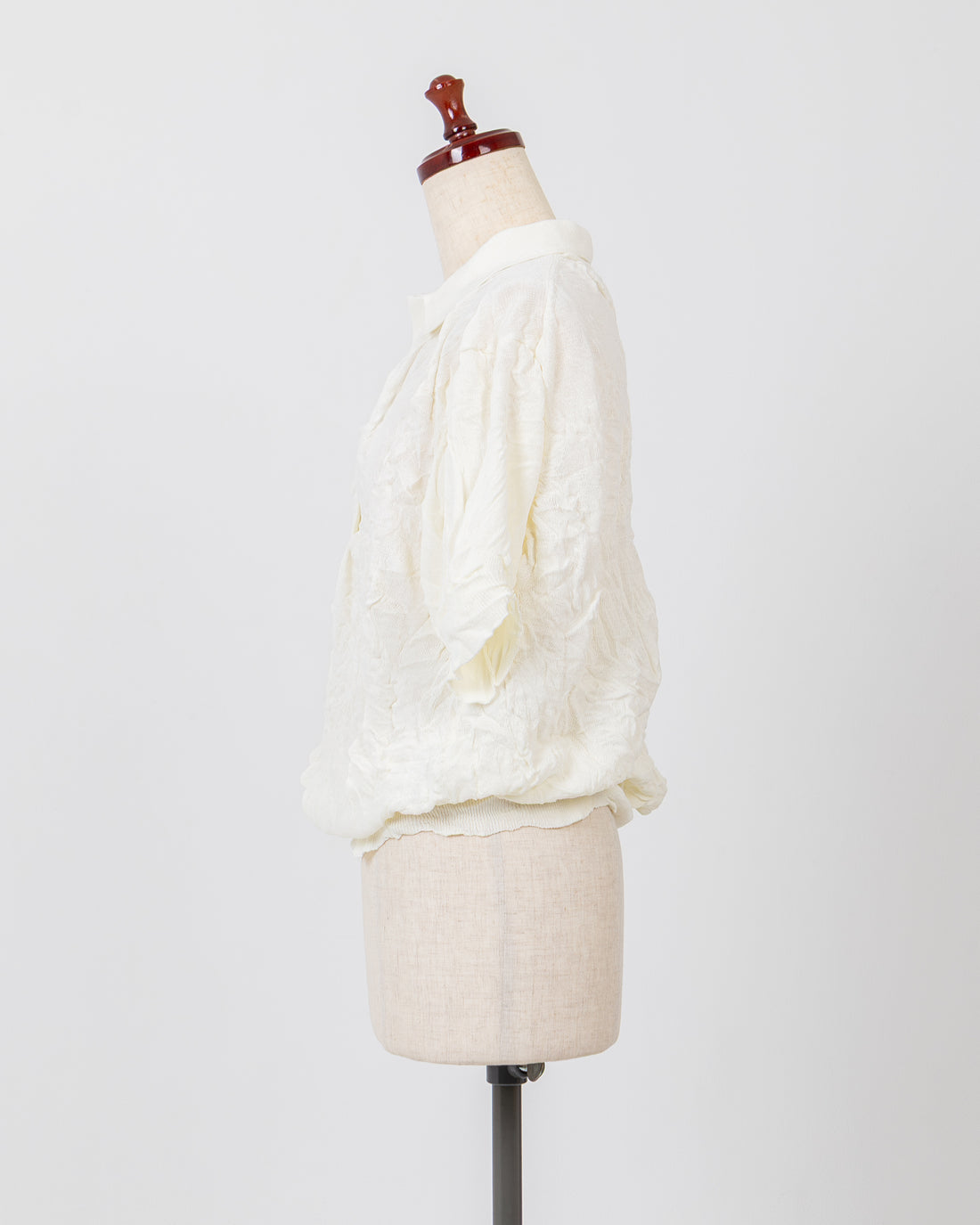 SIWA POLO KNIT - WHITE