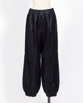 株式会社EUREKA BOTTOMS SUEDE PANT - BLACK