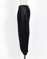 株式会社EUREKA BOTTOMS SUEDE PANT - BLACK