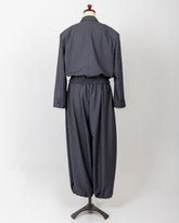 LAYAS - レイヤーズ OUTER DRESS BLOUSON JACKET - GRAY