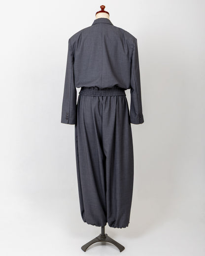 LAYAS - レイヤーズ OUTER DRESS BLOUSON JACKET - GRAY